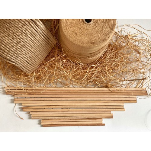 10 mm Ahşap Çubuk 10 mm Ahşap Çubuk