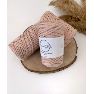 897 Numara 3 mm Tek Büküm Taranabilir Makrome İpi 250 gr