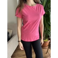 Basic Pembe Tshirt