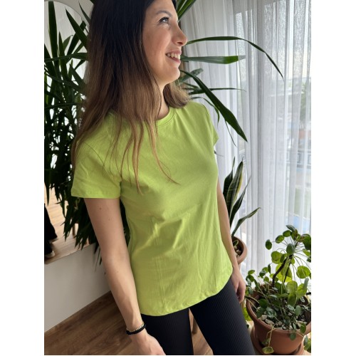 Basic Yeşil Tshirt Basic Yeşil Tshirt