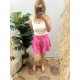 Pembe Kemerli Şort Pembe Kemerli Şort
