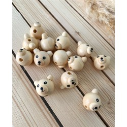 20 mm Ayıcık Boncuk Ham