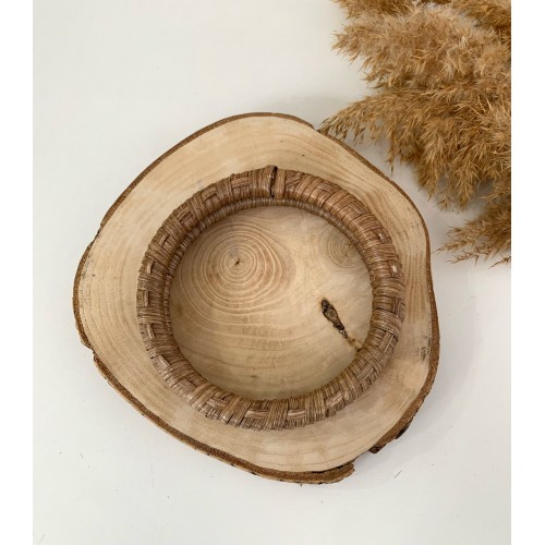 Bambu Çanta Sapı Model 2 Koyu Kahve Bambu Çanta Sapı Model 2 Koyu Kahve