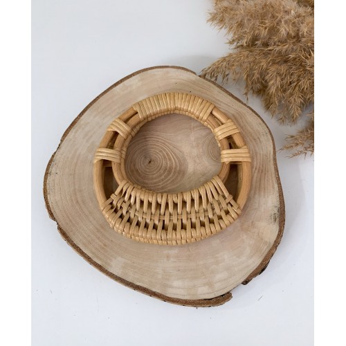 Bambu Çanta Sapı Model 5 Krem Bambu Çanta Sapı Model 5 Krem