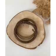 Bambu Çanta Sapı Model 6 Koyu Kahve