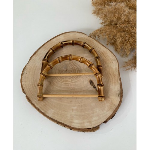 Bambu Çanta Sapı Model 8 Kahve Bambu Çanta Sapı Model 8 Kahve