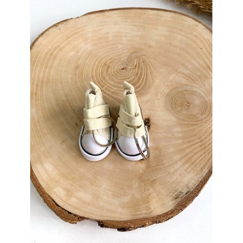Amigurumi Ayakkabısı Converse Krem Amigurumi Ayakkabısı Converse Krem