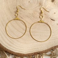 Halka Küpe Gold Halka Küpe Gold