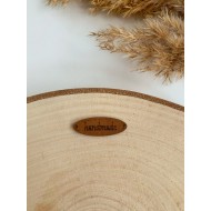 Handmade Deri Etiket 10