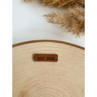 Handmade Deri Etiket 12
