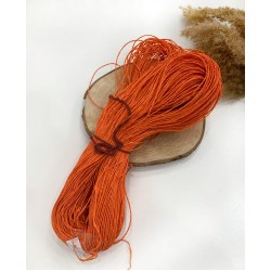 Koyu Turuncu Kağıt İp 195 Gr