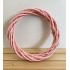 Kapı Süsü Çemberi Pembe 30 cm