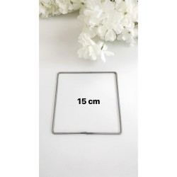 Kare Metal Kasnak Ham 13,5x13,5