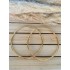 Metal Gold Yuvarlak Çanta Sapı 10 cm