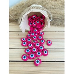 Nazar Boncuğu Koyu Pembe
