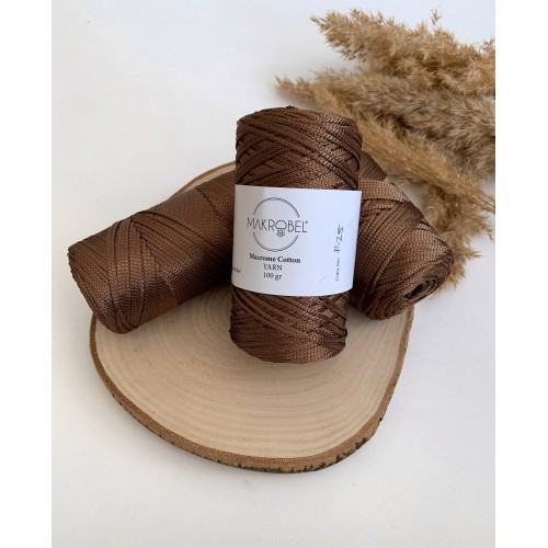 P-25 Numara 3 mm Polyester Makrome İpi 250 Gr P-25 Numara 3 mm Polyester Makrome İpi 250 Gr
