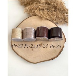 Paraşüt İpleri Kahve Tonları