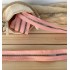 Pembe Fermuar Gold Detaylı