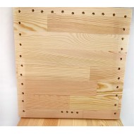 Çam Masif Ahşap Salıncak Tahtası 40x40