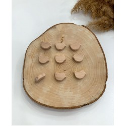 Ahşap Boncuk Kuş Figürü 