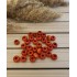 Yassi Ahşap Boncuk 12 mm Turuncu 