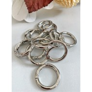 Yaylı Çanta Kancası Gümüş